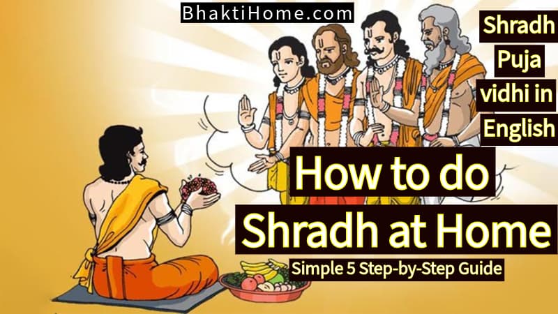 How to do Shradh at Home in English Shradh Puja vidhi in English